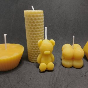 Bougies en cire d'abeilles